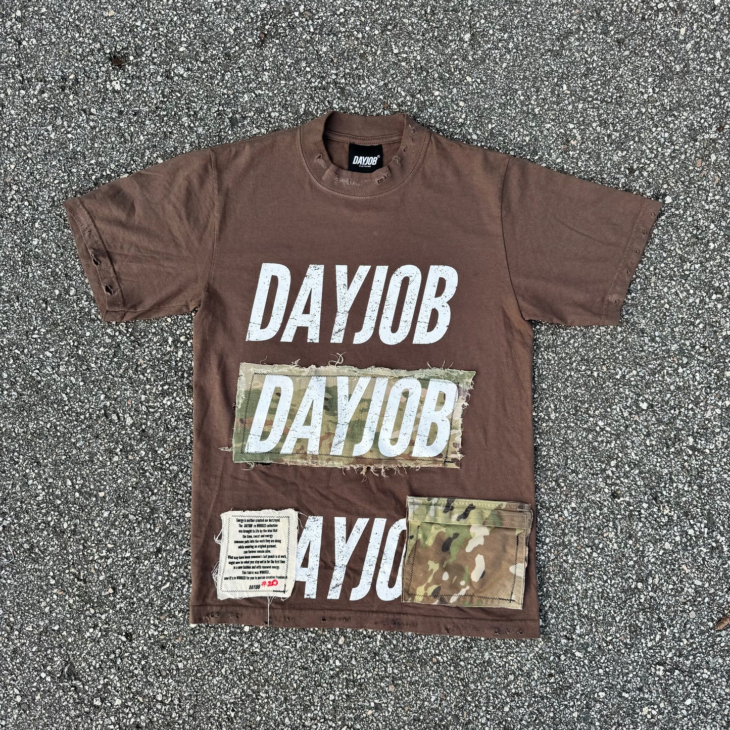 re-WORKED Army Brown item #20